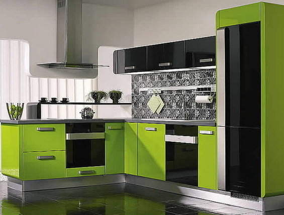 Фотография: Кухня и столовая в стиле Современный, Хай-тек, Классический, Интерьер комнат, Мебель и свет – фото на INMYROOM