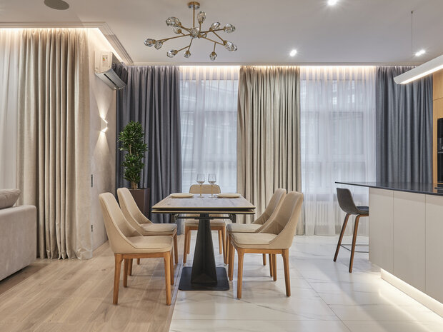 Фото из портфолио Кухня-гостиная – фотографии дизайна интерьеров на INMYROOM