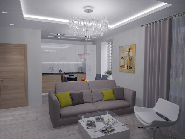 Фото из портфолио квартира-студия – фотографии дизайна интерьеров на INMYROOM