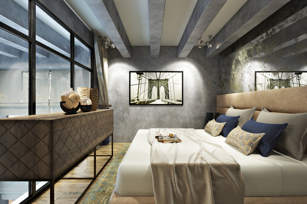 Фото из портфолио TriBeCa Лофт-Апартаменты в Москве – фотографии дизайна интерьеров на INMYROOM