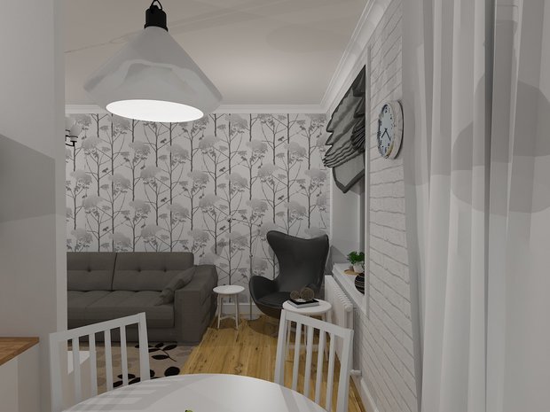 Фото из портфолио Квартира в Скандинавском стиле – фотографии дизайна интерьеров на INMYROOM