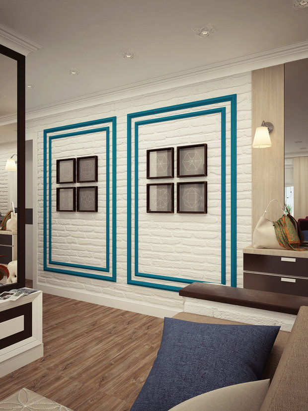 Фото из портфолио Переделка хрущевки – фотографии дизайна интерьеров на INMYROOM