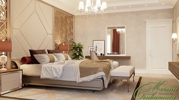 Фото из портфолио Спальни в стиле ар-деко – фотографии дизайна интерьеров на INMYROOM