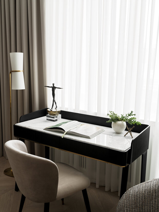 Фотография: Спальня в стиле Современный, Квартира, Проект дня, Москва, 2 комнаты, 60-90 метров, Эксклюзивные проекты, минимализм с элементами современного дизайна, эклектика: парижский шик, Кирилл Шабанов – фото на INMYROOM