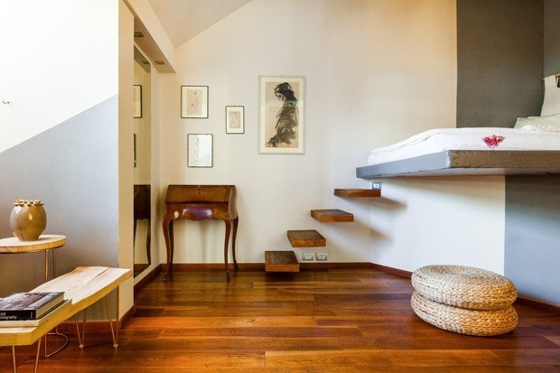 Фотография: Спальня в стиле Скандинавский, Современный, Декор интерьера, Малогабаритная квартира, Квартира, Студия, 1 комната, до 40 метров, 40-60 метров – фото на INMYROOM