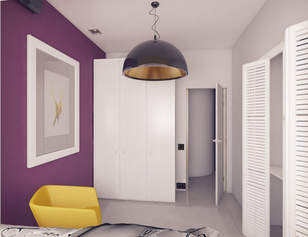 Фото из портфолио Перепланировка однокомнатной кв – фотографии дизайна интерьеров на INMYROOM