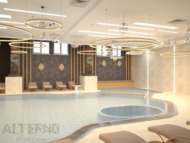 Фото из портфолио SPA-комплекс площадью более 600 кв. м – фотографии дизайна интерьеров на INMYROOM