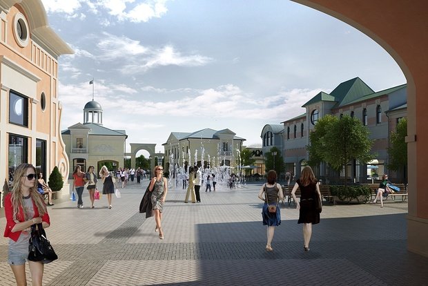 Фото из портфолио Outlet Village — «HINES». – фотографии дизайна интерьеров на InMyRoom.ru