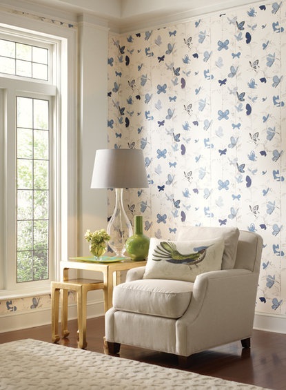 Фотография: Мебель и свет в стиле Прованс и Кантри, Эко, Декор интерьера, Дизайн интерьера, Цвет в интерьере, Обои – фото на INMYROOM