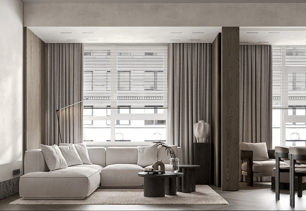 Фото из портфолио ДП Большая Почтовая, 114 м2 – фотографии дизайна интерьеров на INMYROOM