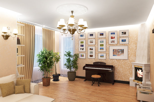 Фото из портфолио Дизайн-проект – фотографии дизайна интерьеров на INMYROOM