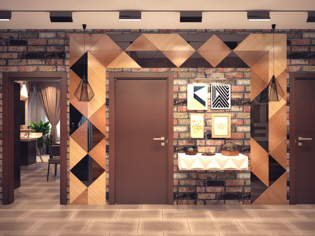 Фото из портфолио Частная квартира 76м2 – фотографии дизайна интерьеров на INMYROOM