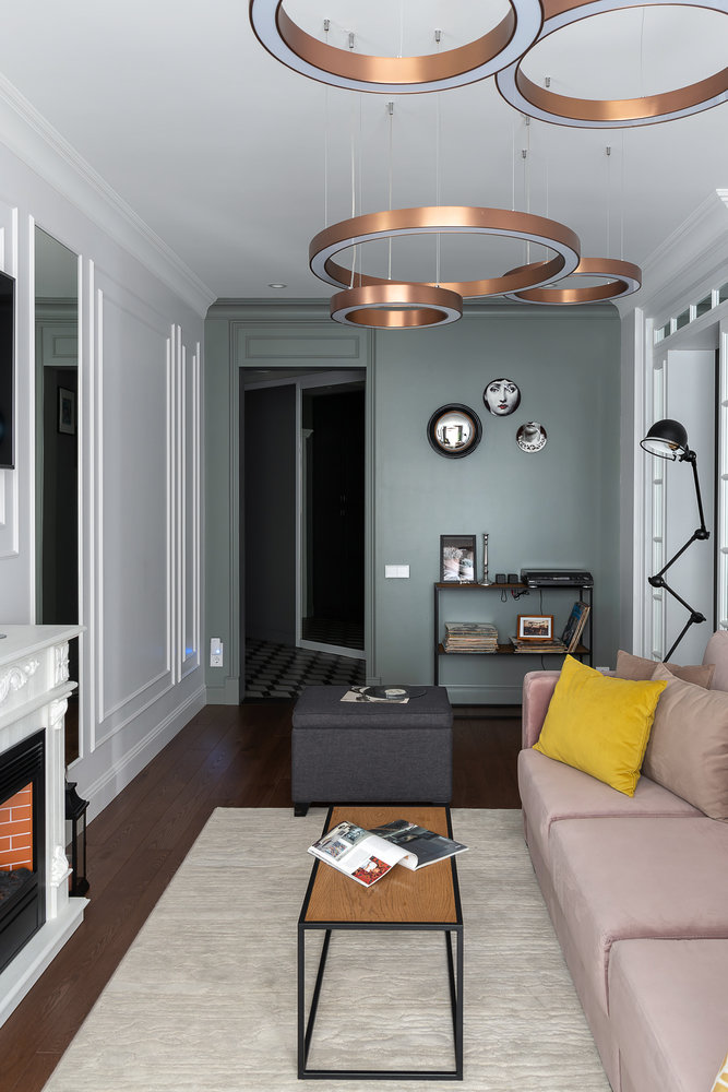 Фотография: Гостиная в стиле Классический, Современный, Квартира, Проект недели, 3 комнаты, 60-90 метров, Владивосток, Елена Теплова – фото на INMYROOM Фотография: Гостиная в стиле Классический, Современный, Квартира, Проект недели, 3 комнаты, 60-90 метров, Владивосток, Елена Теплова – фото на INMYROOM