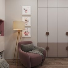 Фото из портфолио Детская комната для девочки – фотографии дизайна интерьеров на INMYROOM
