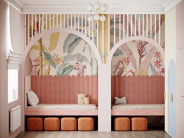 Фото из портфолио Дизайн детской комнаты – фотографии дизайна интерьеров на INMYROOM