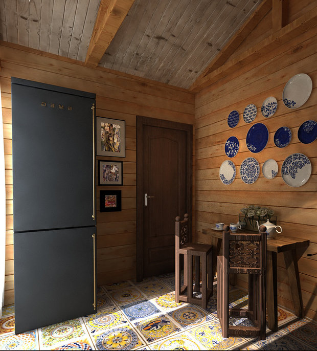 Фото из портфолио Дизайн частного дома в поселке закрытого типа. Anarchi&И.Мальцев – фотографии дизайна интерьеров на INMYROOM