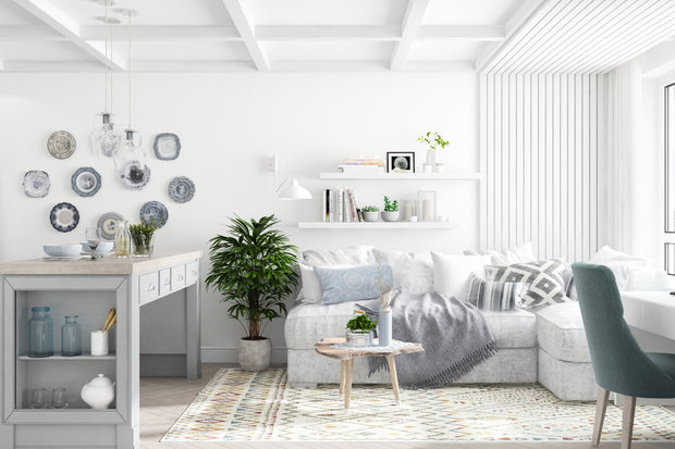 Фото из портфолио Квартира в стиле Кантри 55 м2 – фотографии дизайна интерьеров на INMYROOM