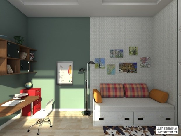 Фото из портфолио Легкая эклектика – фотографии дизайна интерьеров на INMYROOM