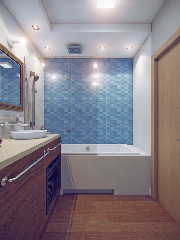 Фотография: Ванная в стиле Современный, Квартира, Дома и квартиры, Москва – фото на INMYROOM