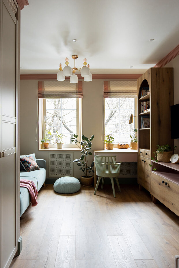 Фотография: Детская в стиле Современный, Классический, Квартира, Проект дня, Кирпичный дом, 4 и больше, Более 90 метров, Ярославль, Валерия Долгих – фото на INMYROOM