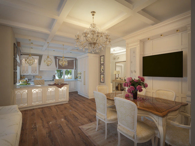 Фото из портфолио Дом 100 кв. м. – фотографии дизайна интерьеров на INMYROOM