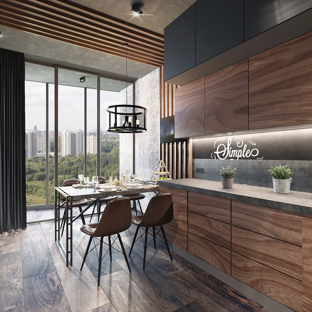 Фото из портфолио квартира холостяка – фотографии дизайна интерьеров на INMYROOM