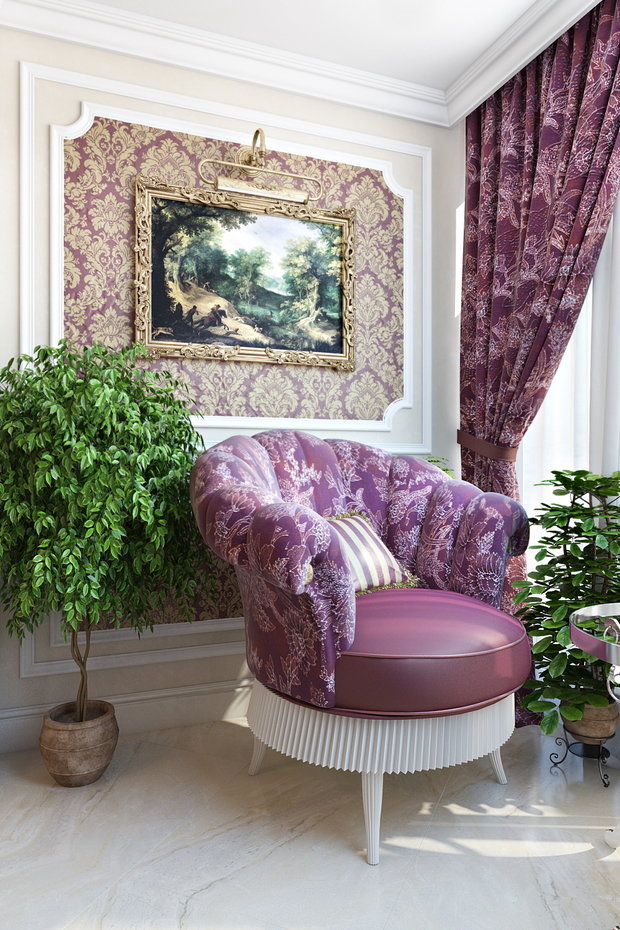 Фото из портфолио Классическая роскошь вариант 2 – фотографии дизайна интерьеров на INMYROOM