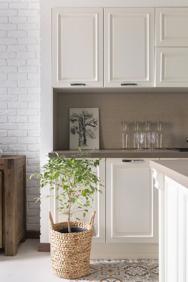 Фотография: Кухня и столовая в стиле Классический, Современный, Квартира, Проект недели, Москва, 4 и больше, Более 90 метров, Наталия Васильева – фото на INMYROOM