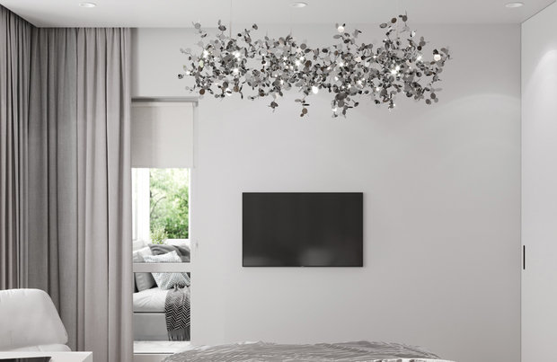 Фото из портфолио Спальня 10,9 кв.м. – фотографии дизайна интерьеров на INMYROOM