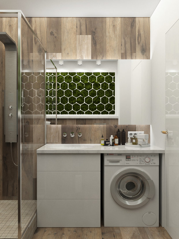 Фото из портфолио Проект "Экологичный" – фотографии дизайна интерьеров на INMYROOM