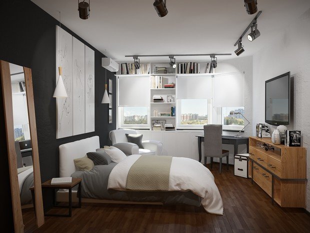 Фото из портфолио Квартире на Самотечном переулке – фотографии дизайна интерьеров на INMYROOM
