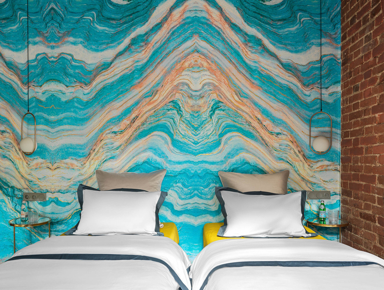 Фотография: Спальня в стиле Лофт, Эклектика, Декор интерьера, Отель, Москва, Кирпичный дом, Наталья Высоцкая, Ольга Воинова – фото на INMYROOM