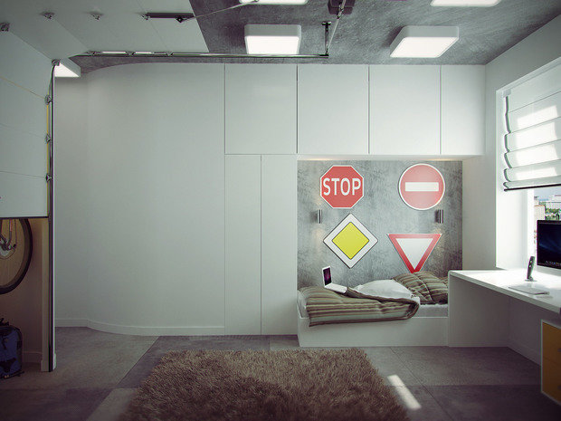 Фото из портфолио Теплые апартаменты – фотографии дизайна интерьеров на INMYROOM