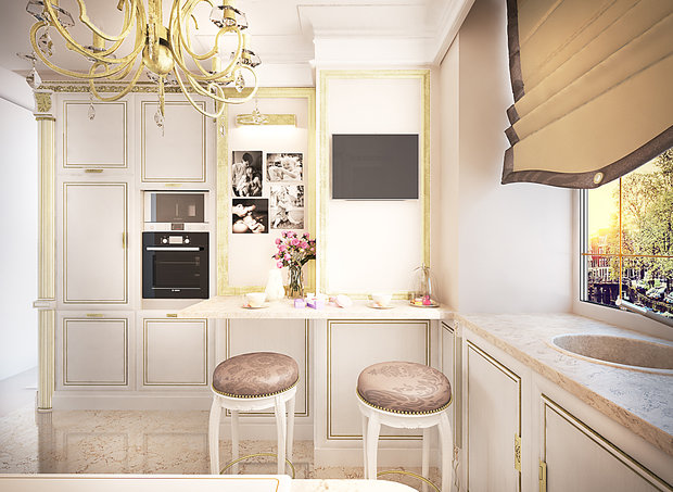 Фото из портфолио Воздушным бывает только зефир? – фотографии дизайна интерьеров на INMYROOM