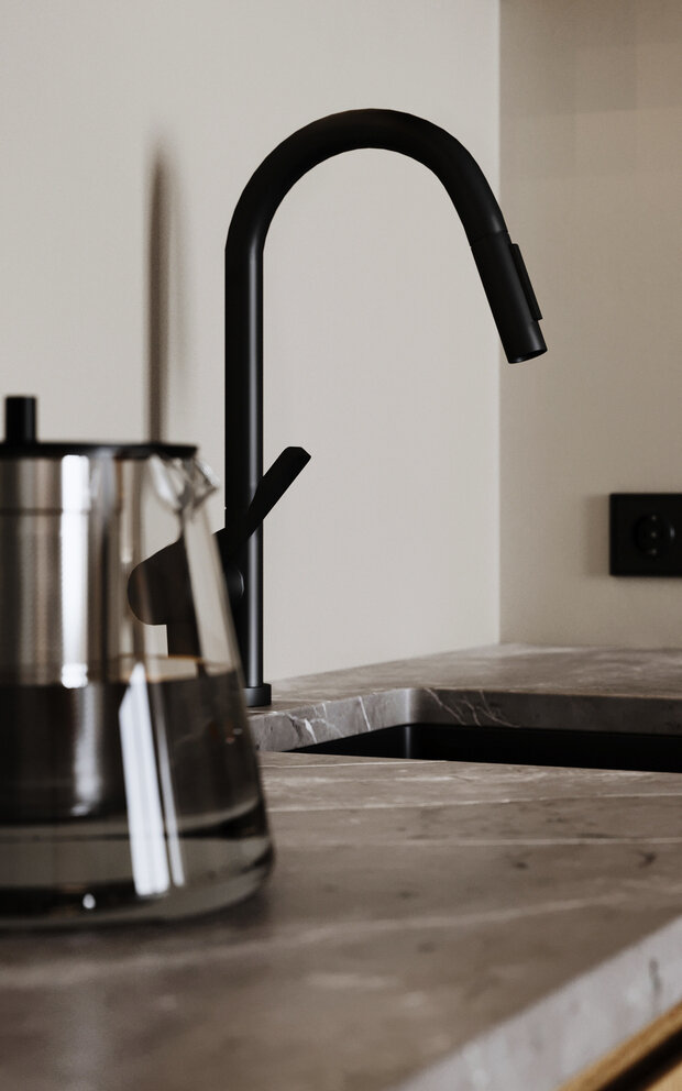 Фото из портфолио Визуализация кухни-гостиной – фотографии дизайна интерьеров на INMYROOM