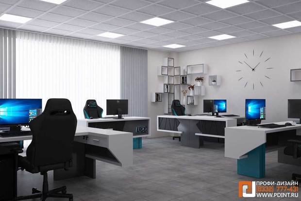 Фото из портфолио Офис UCC в Кирове – фотографии дизайна интерьеров на INMYROOM