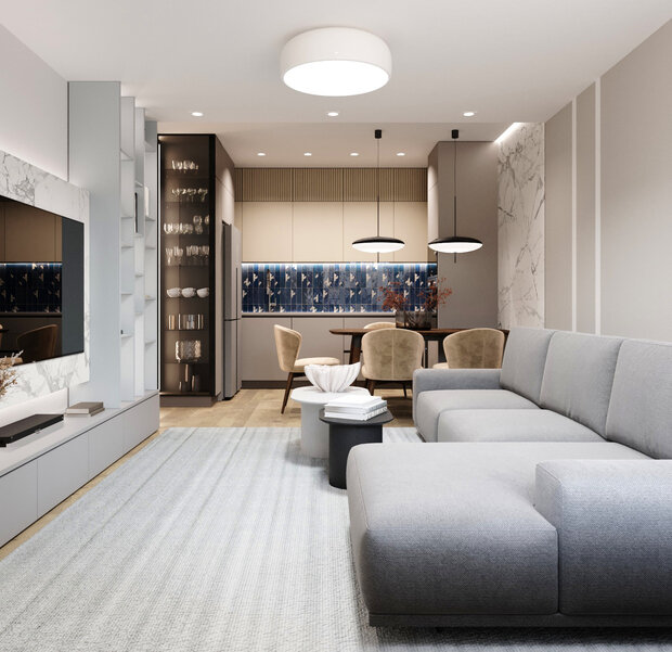 Фото из портфолио Жк Кит – фотографии дизайна интерьеров на INMYROOM