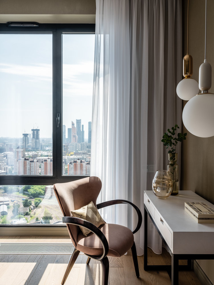 Фотография: Спальня в стиле Современный, Квартира, Проект дня, Москва, 2 комнаты, 60-90 метров, Елена Карасаева – фото на INMYROOM Фотография: Спальня в стиле Современный, Квартира, Проект дня, Москва, 2 комнаты, 60-90 метров, Елена Карасаева – фото на INMYROOM