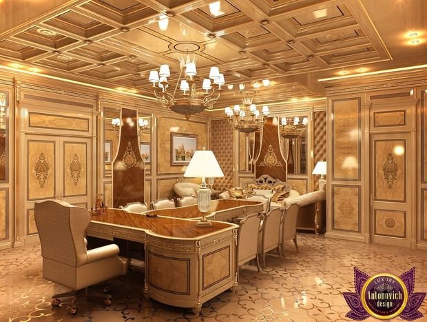 Фото из портфолио Respectable Office Design by Katrina Antonovich – фотографии дизайна интерьеров на INMYROOM