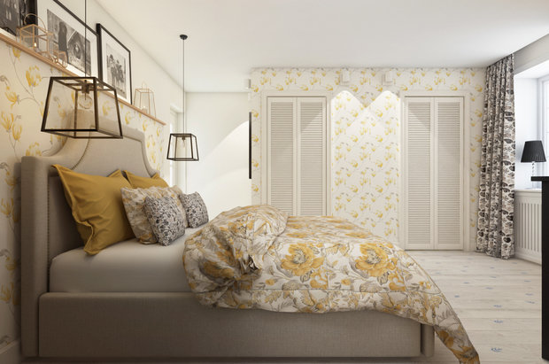 Фото из портфолио Riverside. Квартира в стиле фьюжн – фотографии дизайна интерьеров на INMYROOM