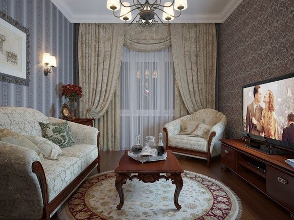 Фото из портфолио Шторы – фотографии дизайна интерьеров на INMYROOM