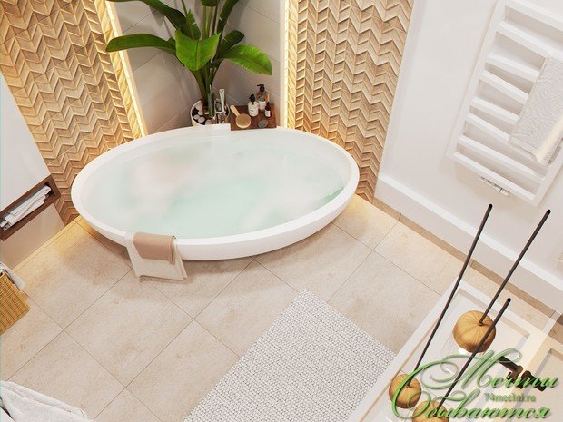 Фото из портфолио Лёгкая неоклассика в ванных комнатах – фотографии дизайна интерьеров на INMYROOM