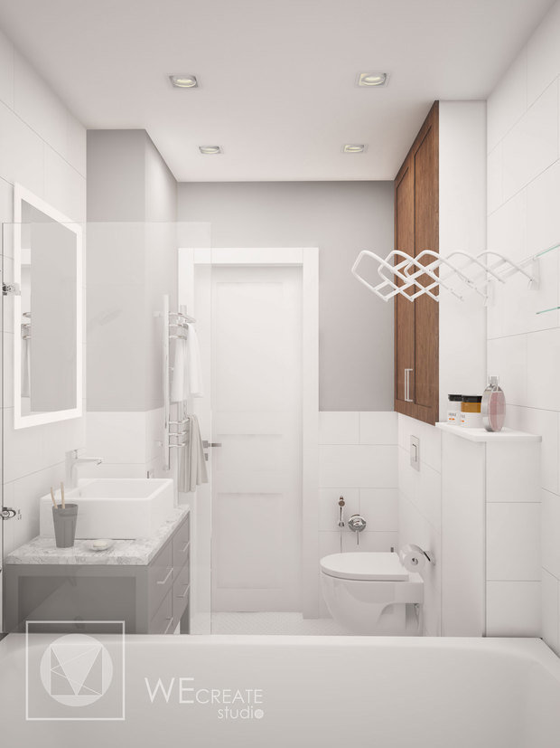 Фото из портфолио Квартира в скандинавском стиле – фотографии дизайна интерьеров на INMYROOM