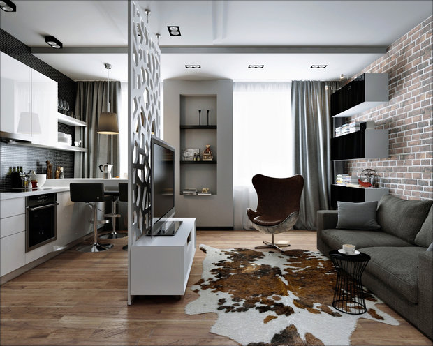 Фото из портфолио 33 квадрата – фотографии дизайна интерьеров на INMYROOM