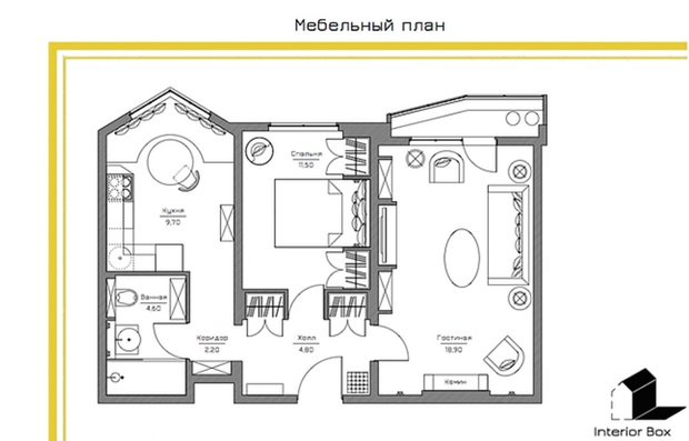 Фотография: Планировки в стиле , Переделка, Ремонт на практике, Интервью, Manders, Ольга Куликовская-Эшби, Interior Box – фото на INMYROOM