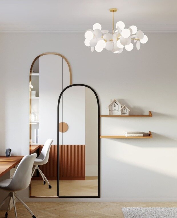 Фотография: Детская в стиле Классический, Современный, Эклектика, Квартира, Проект недели, Санкт-Петербург, Кирпичный дом, 4 и больше, 60-90 метров, Студия дизайна Максимаджи – фото на INMYROOM