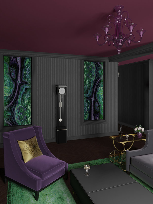 Фото из портфолио Туман и Бордо – фотографии дизайна интерьеров на INMYROOM