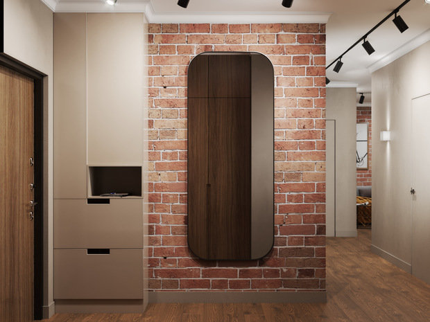 Фото из портфолио Проект квартиры в центре Челябинка – фотографии дизайна интерьеров на INMYROOM