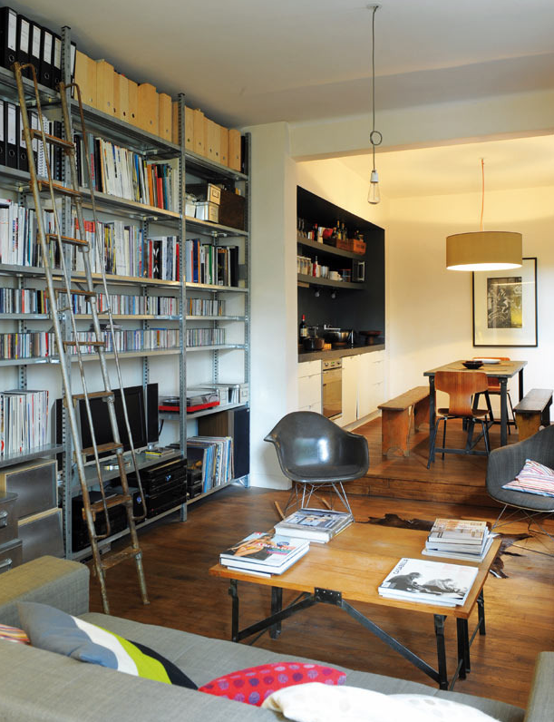 Фото из портфолио Обаятельный Парижский чердак – фотографии дизайна интерьеров на INMYROOM