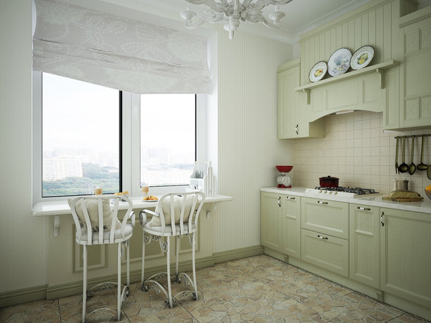 Фото из портфолио Жк "Испанские кварталы", квартира 110 м2 – фотографии дизайна интерьеров на INMYROOM